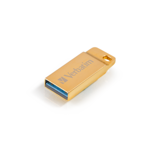 Verbatim 64GB USB 3.2 Gen 1 Metal Executive zlatni memorijski stik u originalnom pakovanju