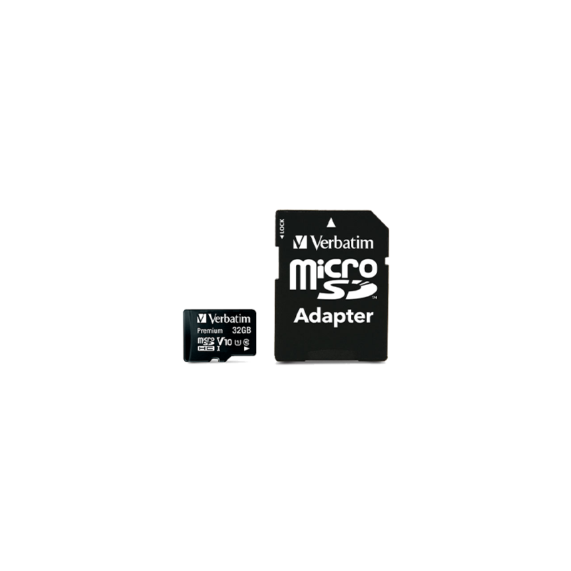 Memorijska kartica MicroSDHC Verbatim 32GB Class 10 sa SD adapterom u originalnom pakovanju