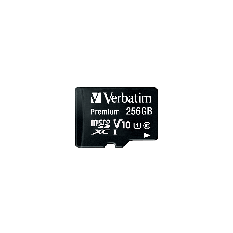Verbatim MicroSD 256GB Class 10 UHS-I Premium sa Adapterom - Image 2