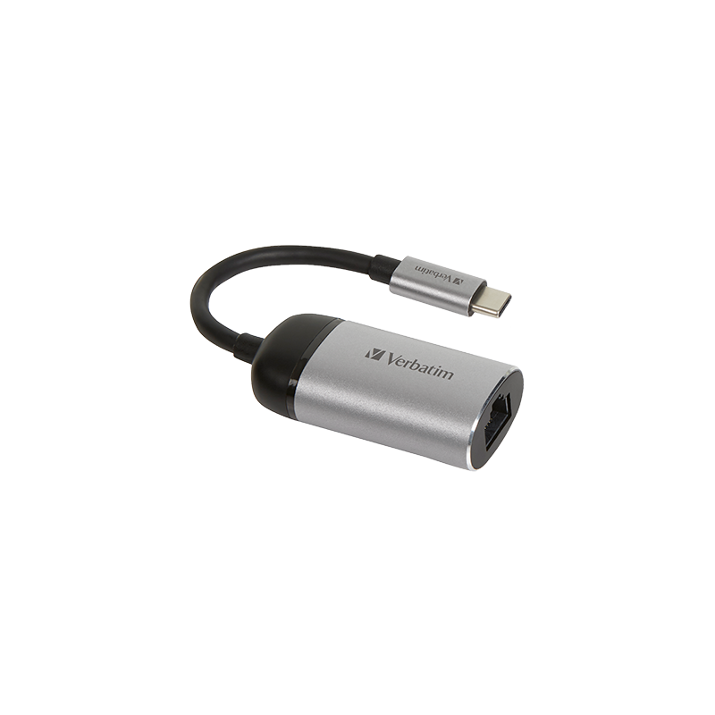 Verbatim Adapter USB-C 3.1 Gen1 na Gigabit Ethernet Verbatim - 49146