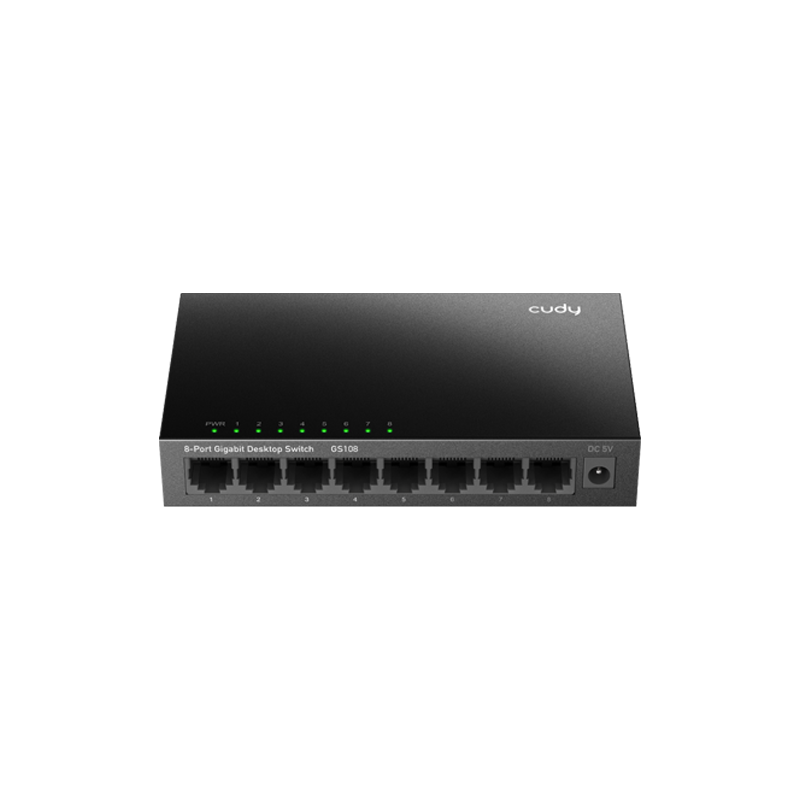 Cudy Switch Cudy GS108, 8-Portni Gigabitni, metalni