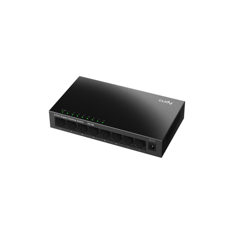 Cudy Switch Cudy GS108, 8-Portni Gigabitni, metalni - Image 2