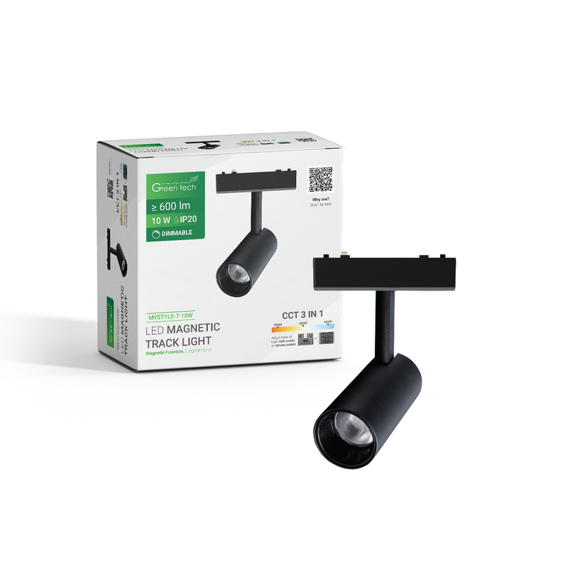 GREEN TECH LED magnetna svjetiljka Green Tech "MYSTYLE" 10W, 3CCT, Dim./ Smart Lamp APP - MYSTYLE-7-10W - Image 2