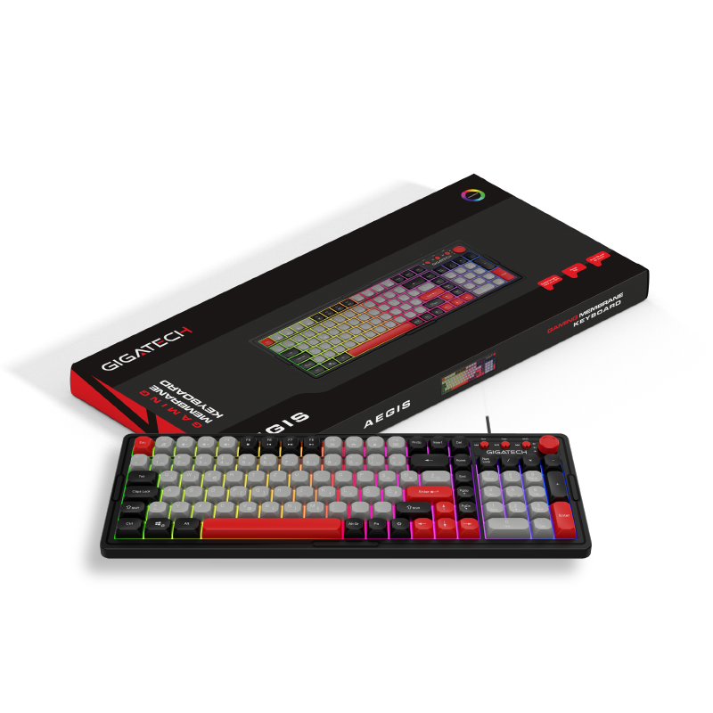 GIGATECH Tipkovnica Gigatech AEGIS, gaming