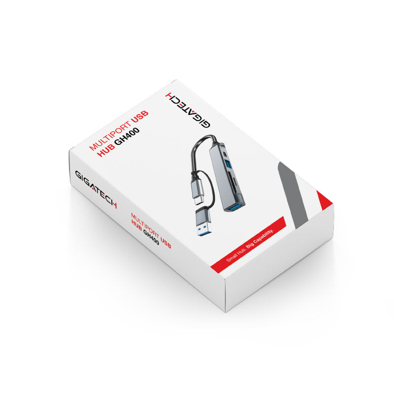 GIGATECH USB hub Gigatech GH400, multiport - Image 5