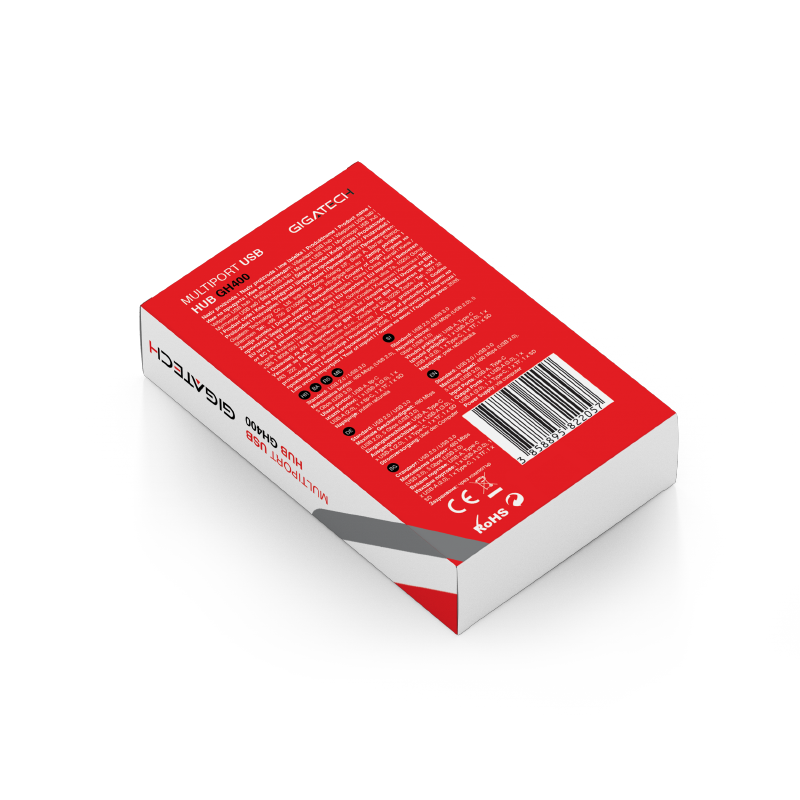 GIGATECH USB hub Gigatech GH400, multiport - Image 6