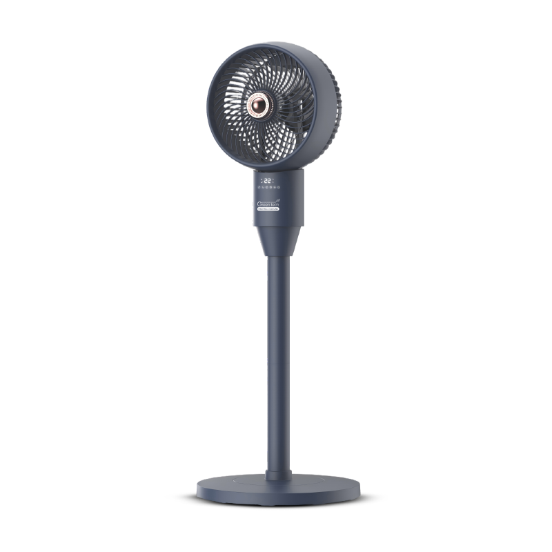 GREEN TECH Ventilator s postoljem Green Tech, 45W, 9", tamno plavi, timer - G-F8-WB - Image 5