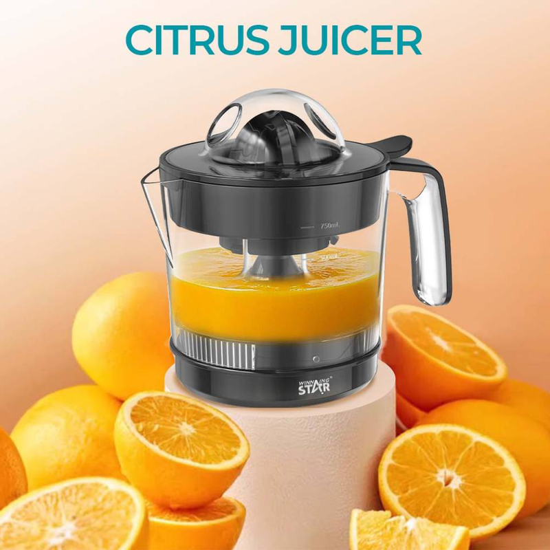 Winning Star Citrusni sokovnik Winning Star ST-5579-BK, 0.75L, 30W, crni - Image 4