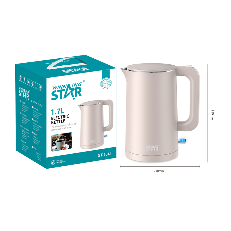 Winning Star Kuhalo za vodu Winning Star ST-6044-PN, 1.7L, 1500W, pink - Image 3
