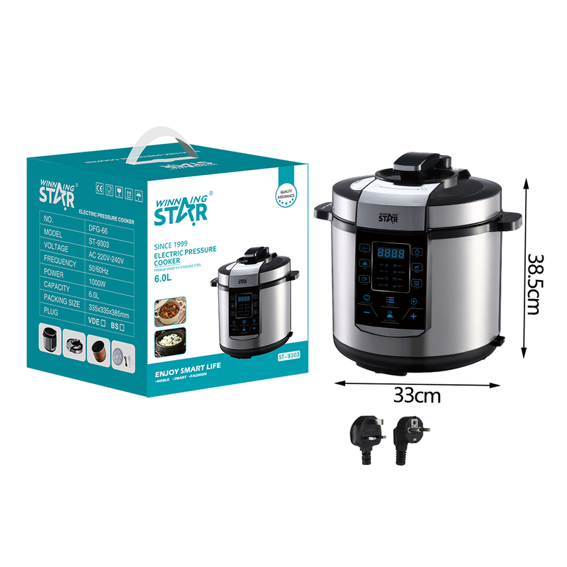 Winning Star Ekspres lonac Winning Star ST-9303, 6L, 100W, s touch panelom - Image 3