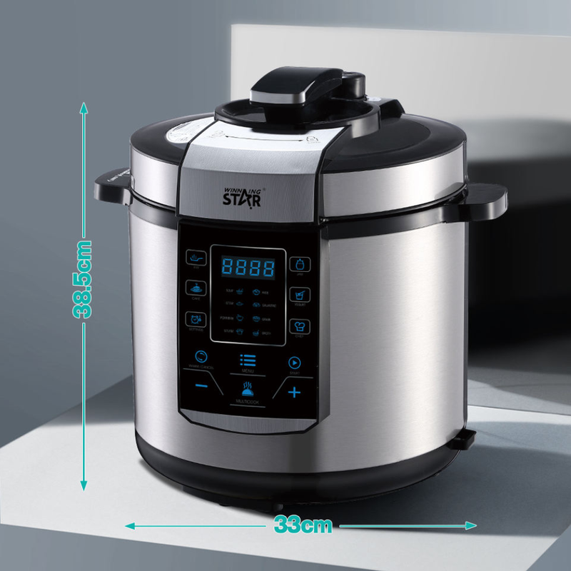 Winning Star Ekspres lonac Winning Star ST-9303, 6L, 100W, s touch panelom - Image 6