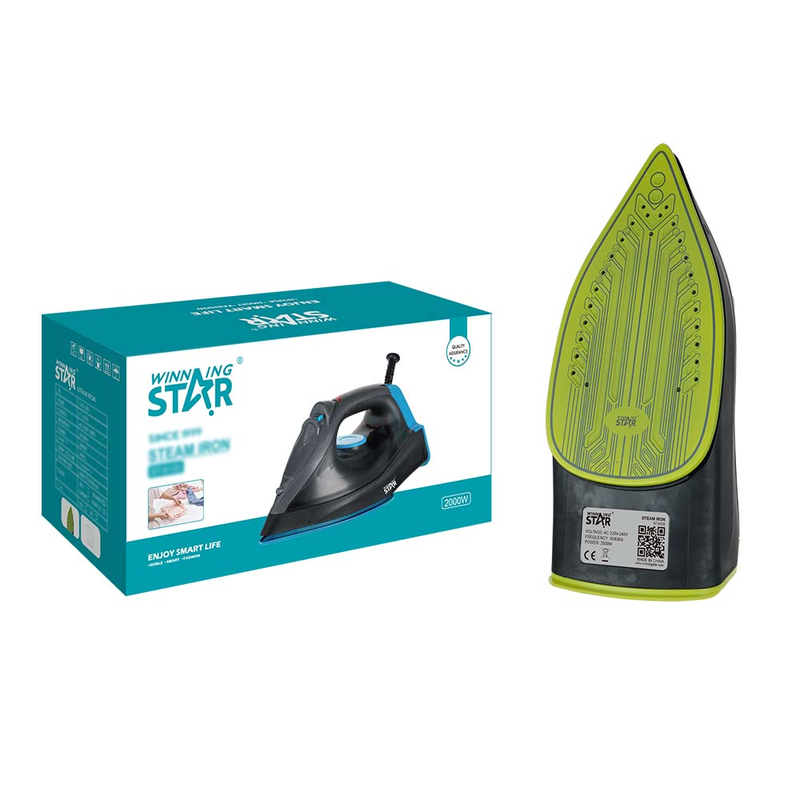 Winning Star Pegla Winning Star ST-6120-GR, 2000W, crna + zelena, parna - Image 2