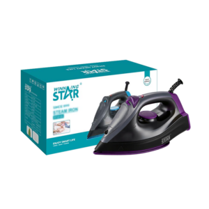 Winning Star Pegla Winning Star ST-6120-PR, 2000W, crna + ljubičasta, parna