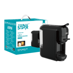 Winning Star Aparat za kavu na kapsule Winning Star ST-9705, 0.6L, 1450W, 4 u 1