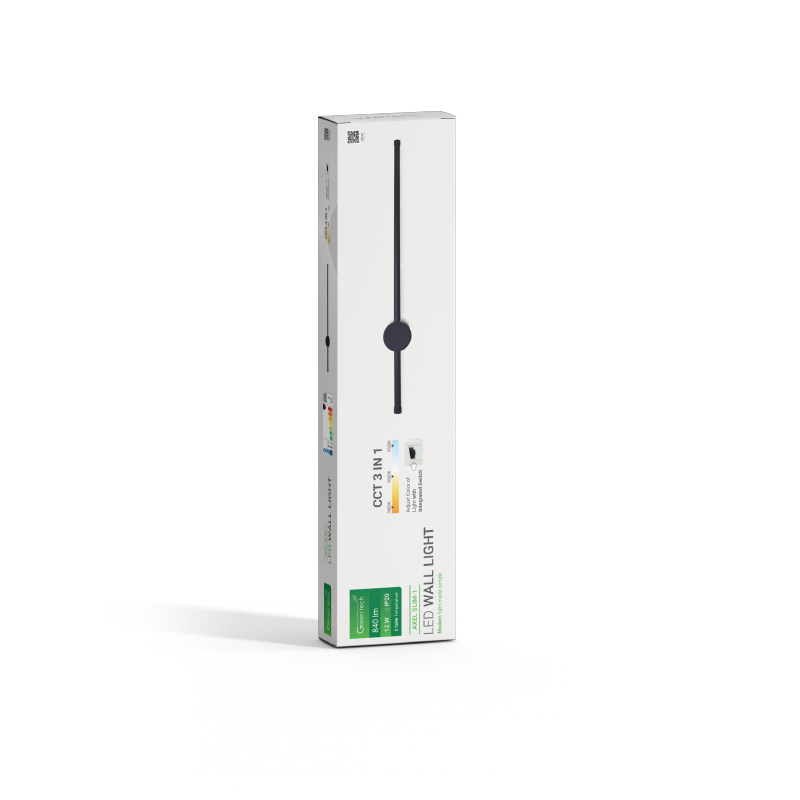 GREEN TECH Zidna dekorativna svjetiljka Green Tech 12W, 3CCT - AXEL SLIM-1 - Image 2
