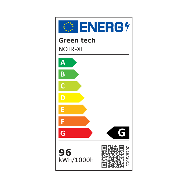 GREEN TECH Smart plafonjera Green Tech metalna 96W, 3CCT s daljinskim up., fi 60cm - NOIR-XL - Image 4