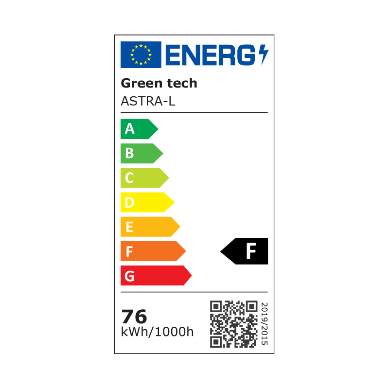 GREEN TECH Smart plafonjera Green Tech metalna 76W, 3CCT s daljinskim up., fi 52cm - ASTRA-L - Image 4