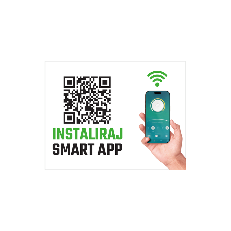 GREEN TECH Smart dekorativna visilica Green Tech 100W, 3CCT, dim, APP + daljinski upravljač - LINEAFLOW - Image 7
