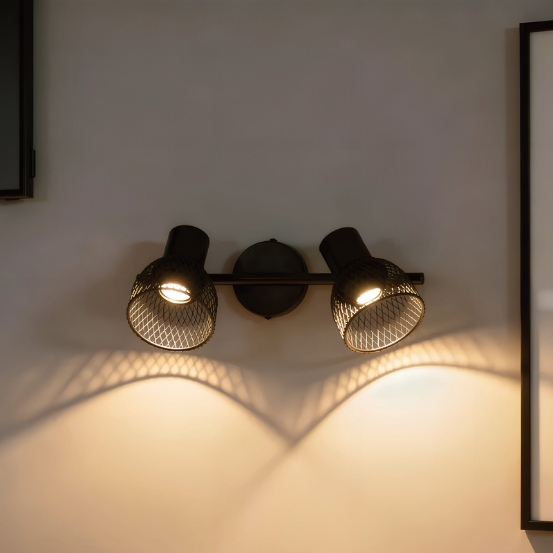 GREEN TECH LED spot svjetiljka Green Tech, E27 X 2 kom, crna boja - AUREA-2 - Image 6