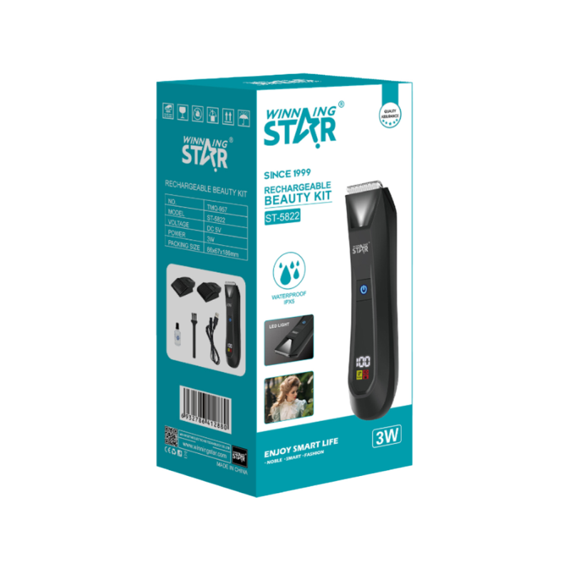 Električni brijač Winning Star ST-5822 sa LED displejem - Image 4