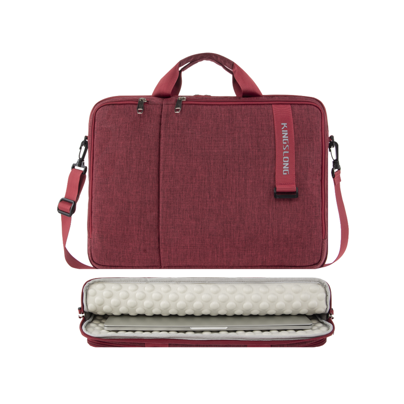 KINGSLONG Torba za laptop Kingslong 17,3", vodootporna, crvena - KLM211217RD-17.3 - Image 2