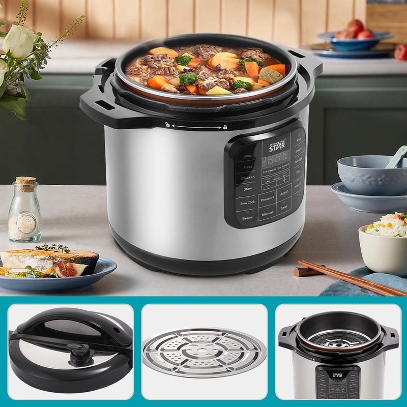 Winning Star Ekspres lonac Winning Star ST-9314, 8L, 1300W - Image 3