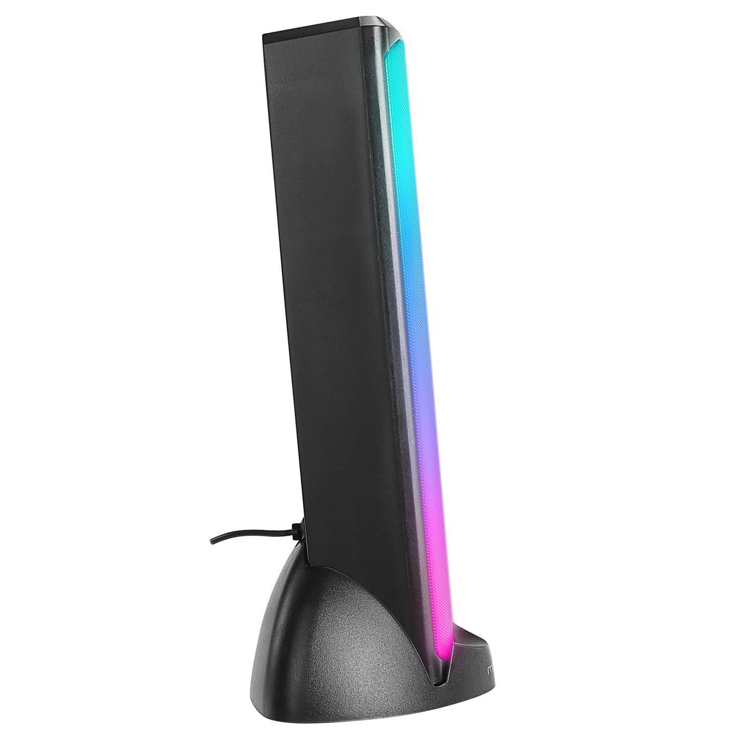 Zvučnici 2.0 gaming Mikado MD-183 2.0 3W*2 Bluetooth Black RGB illuminated USB 3.5mm USB 5V 5V speaker speaker, 40234 - Image 2