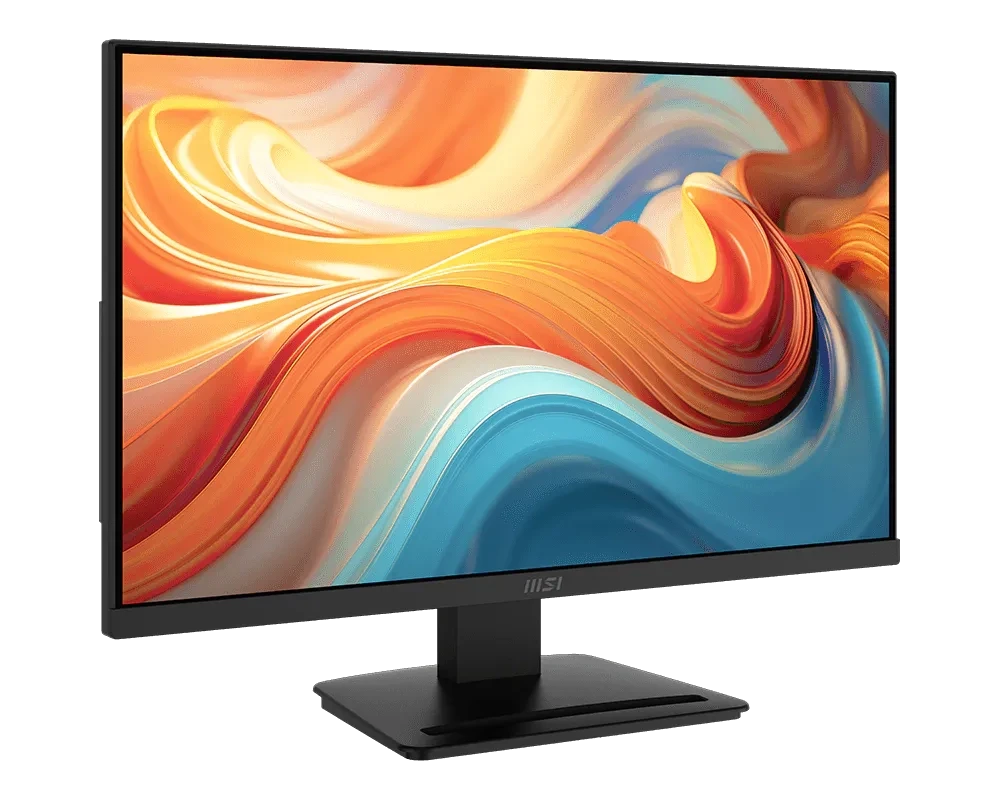 MSI PRO MP241 E14V crni gejmerski monitor od 144Hz sa tankim okvirom na postolju