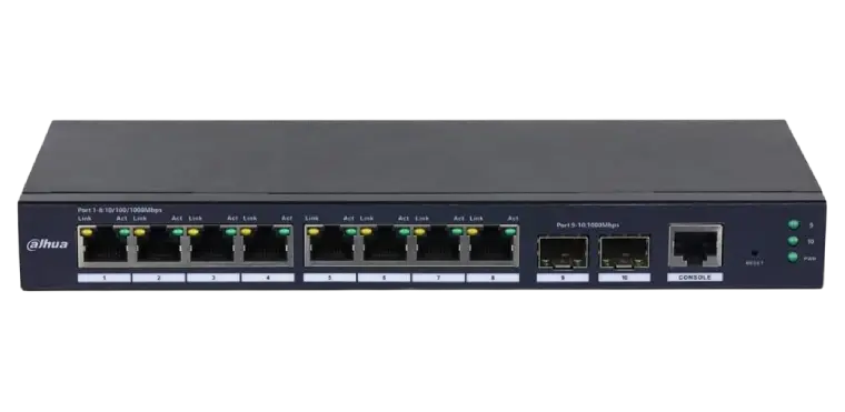 Dahua switch 10-port managed gigabitni SG4010-2F