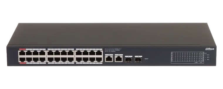 Dahua switch 28-kanala/24 PoE Cloud Managed Gigabit CS4228-24GT-240