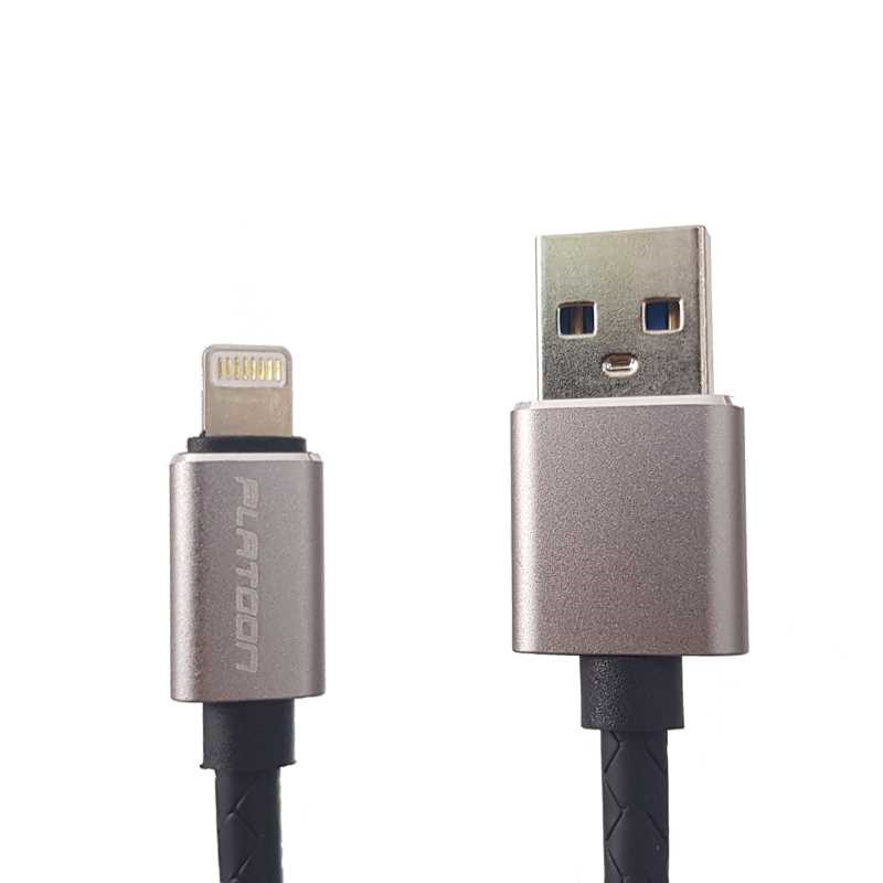 USB KABAL 1M CRNA PL-02 IPHONE 2A PLATOON - Image 2