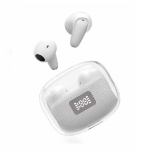 AirPods F10 TWS Bluetooth bežične slušalice, bijele
