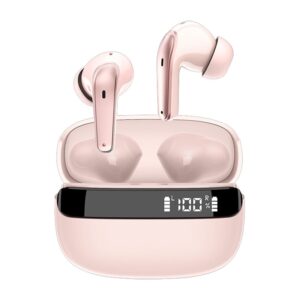 PEJE L03C TWS bežične Bluetooth slušalice, roze
