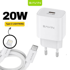 BAVIN PC851Y kućni punjač 25 w brzi USB-C na lightning