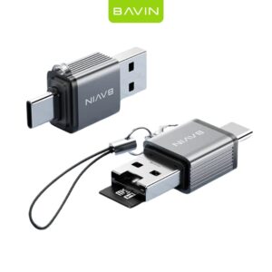 BAVIN OTG-90 čitač kartica USB-A i USB-C TF