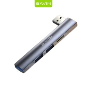 BAVIN HUB-18 USB adapter 4 u 1 USB 2.0X2 USB 3.0X1 TF