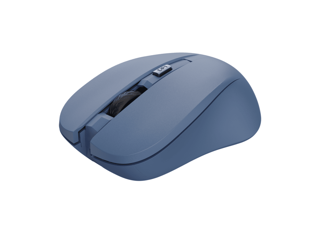 Trust Mydo silent wireless miš wireless plavi, DPI 1000-1800 obje ruke, 4 tipki, tihi - Image 2