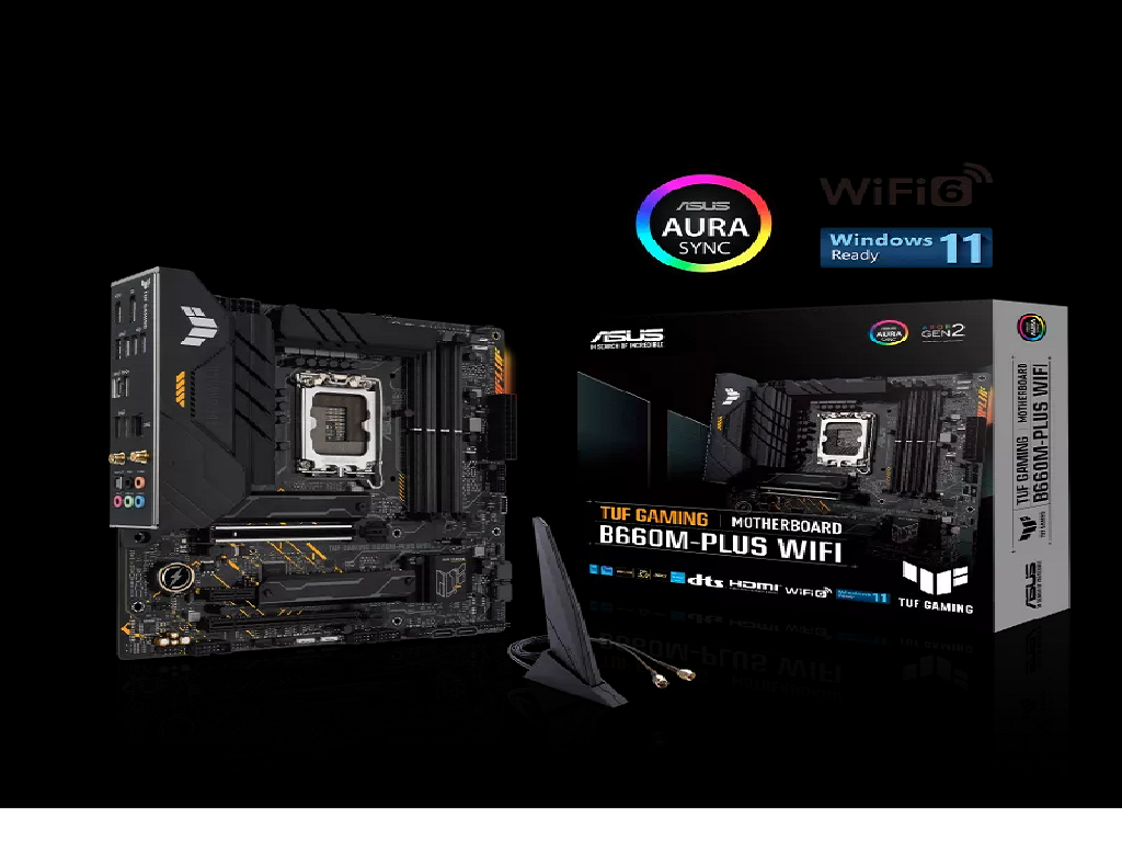 TUF GAMING B660M-PLUS WIFIIntel B660;LGA 17004xDDR5;HDMI,DP;mATX - Image 2