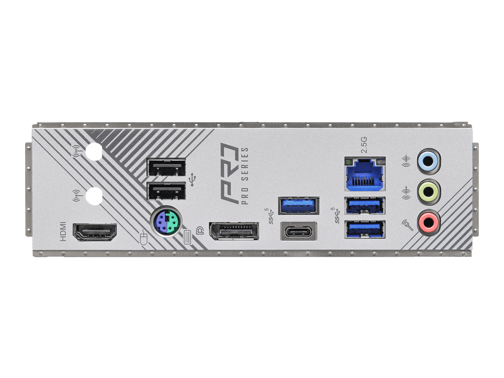 ASROCK MB B760M PRO RSIntel B760, LGA1700, 4xDDR53xM.2, 4xSATA, RAID, HDMI, DP, mATX - Image 2