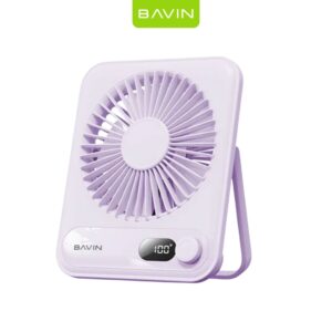 Desktop mini ventilator Ljubičasti BF-006 BAVIN | Prenosivi stolni ventilator