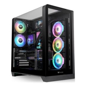 Thermaltake View 390 TGMid Tower, tempered glass2x120mm PWM fan, GPU: 460mm