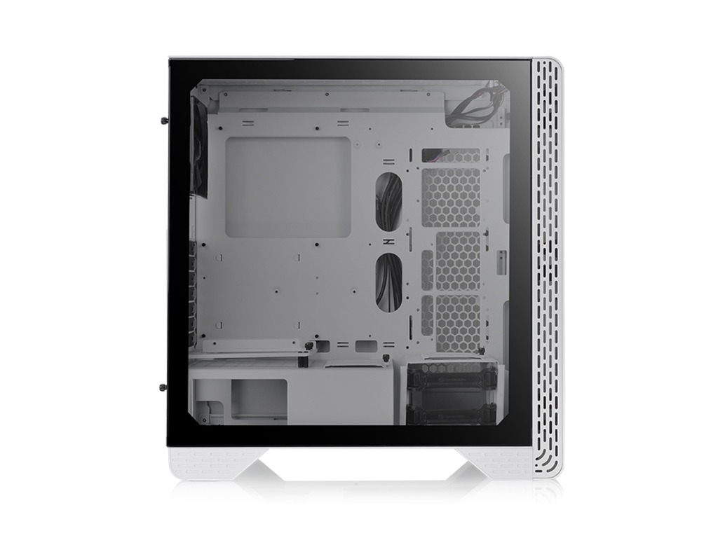 Thermaltake S300 TG Snow Mid tower case, bijela boja, 1x Standard fan 120mm - Image 3