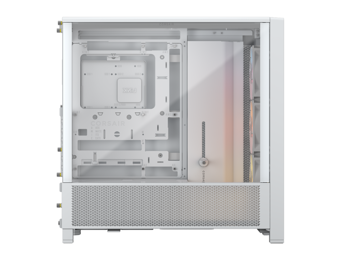 CORSAIR FRAME 4000D RS ARGB WCase, 3xRS120 ARGB fans360mm radiator, 170mm cooler - Image 3