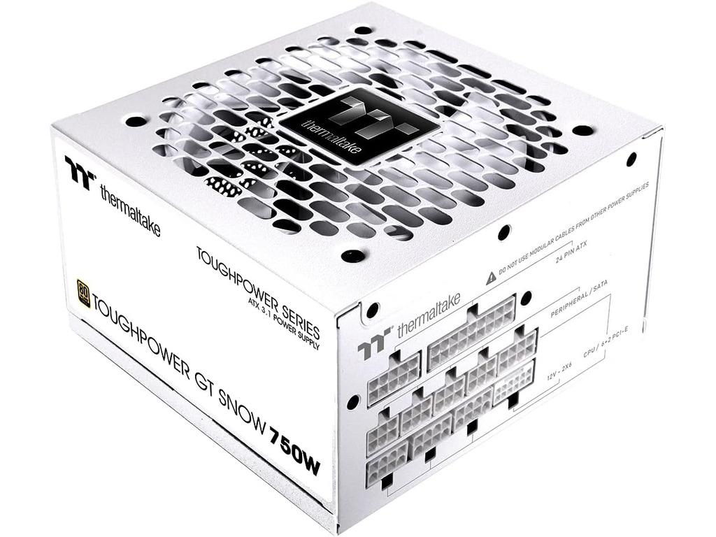 Thermaltake Toughpower GT 750w80+ Gold, full modular,ATX 3.1 native 12V-2x6 connector