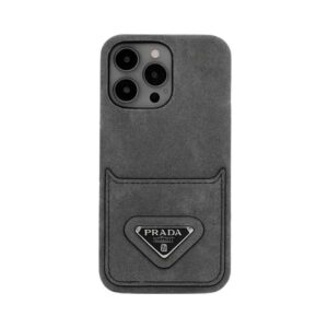 Silikonska futrola PR-01 za iPhone — iPhone 16, Crna