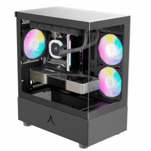 Spire Cubic Gaming Case, 3xRGBTempered Glass, VGA: 350mmTempered Glass, VGA: 350mm