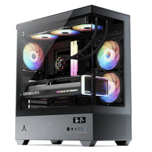 Spire Gaming Case U30P, 3xRGBVGA: 400mm, CPU Cooler: 165mmRadiator: 280mm, Temperature Display