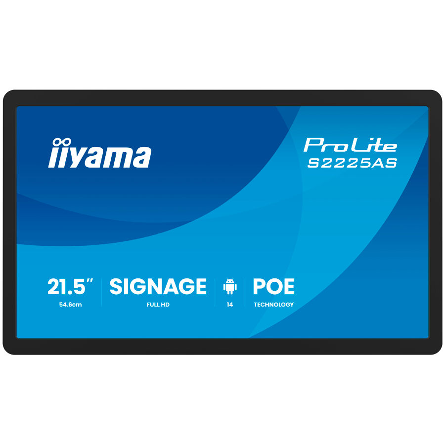 IIYAMA Monitor LED S2225AS-B1P Android Touch - Image 2