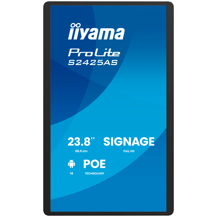 IIYAMA Monitor LED S2425AS-B1P Android Touch - Image 2