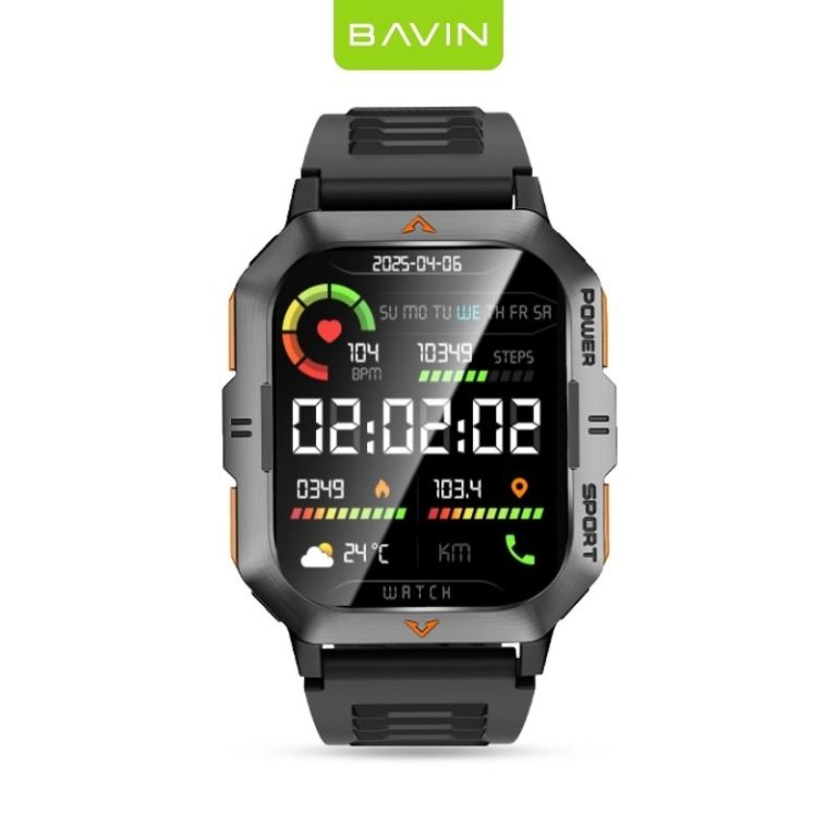 BAVIN BW-606 PAMETNI SAT 2.01 FULL TOUCH CRNI - Image 2
